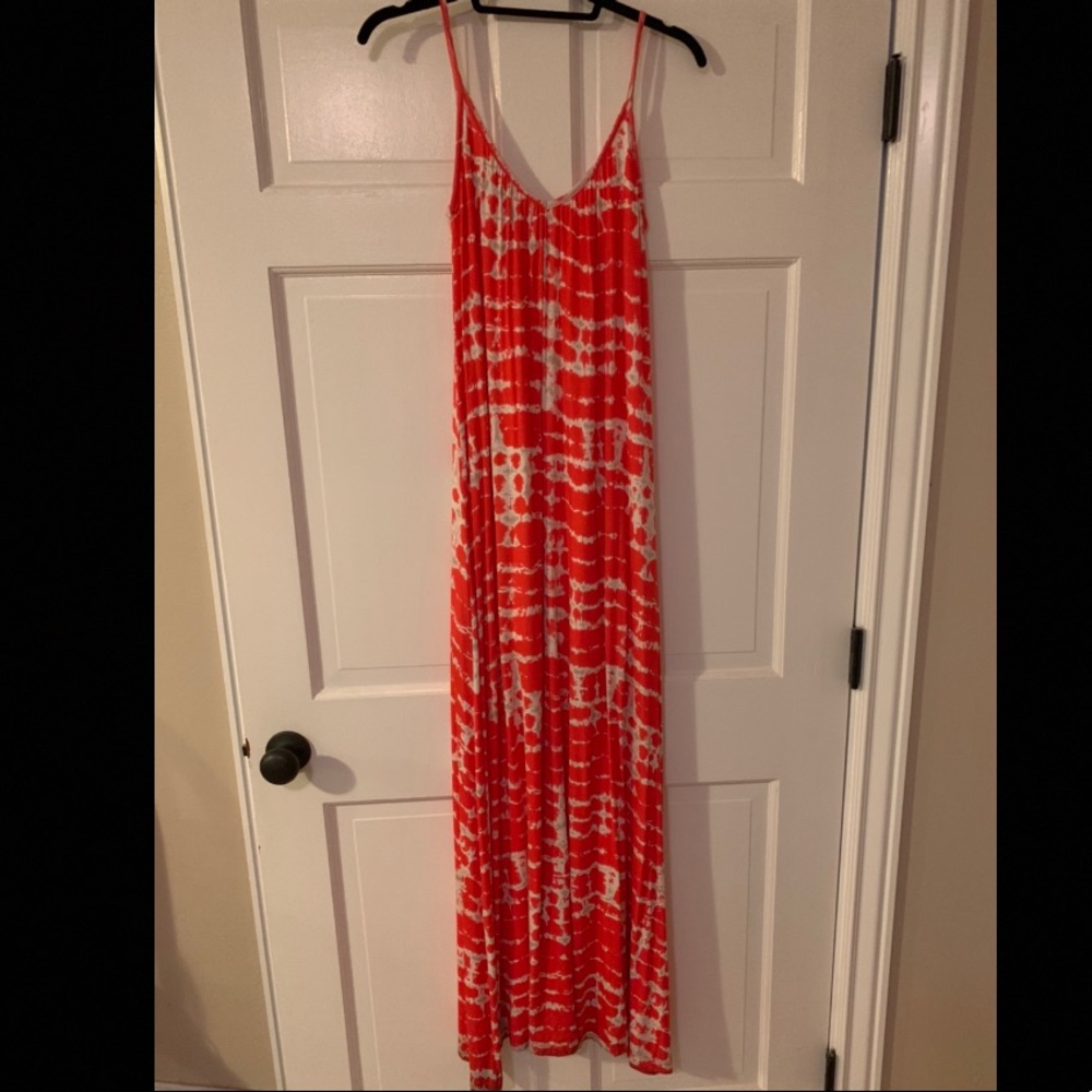 Maxi Orange Dress